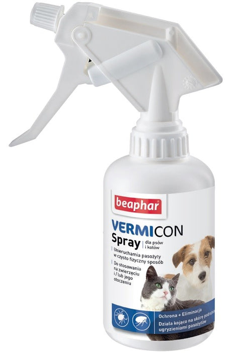 Beaphar Vermicon Pet спрей против бълхи и кърлежи 250 мл