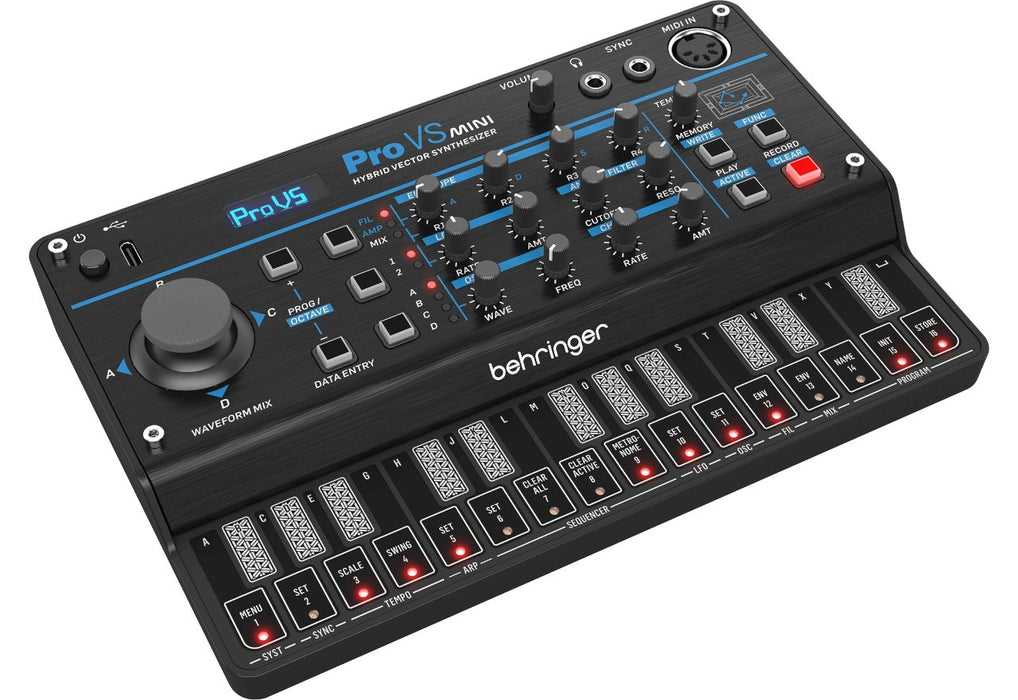 Behringer PRO-VS MINI - хибриден синтезатор