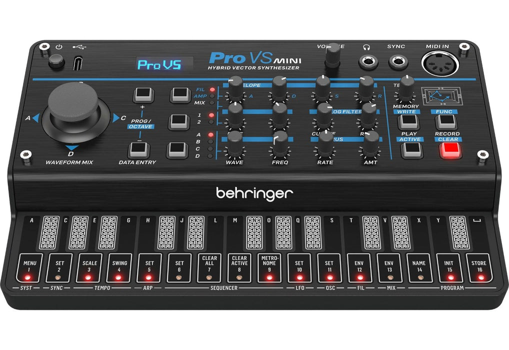 Behringer PRO-VS MINI - хибриден синтезатор