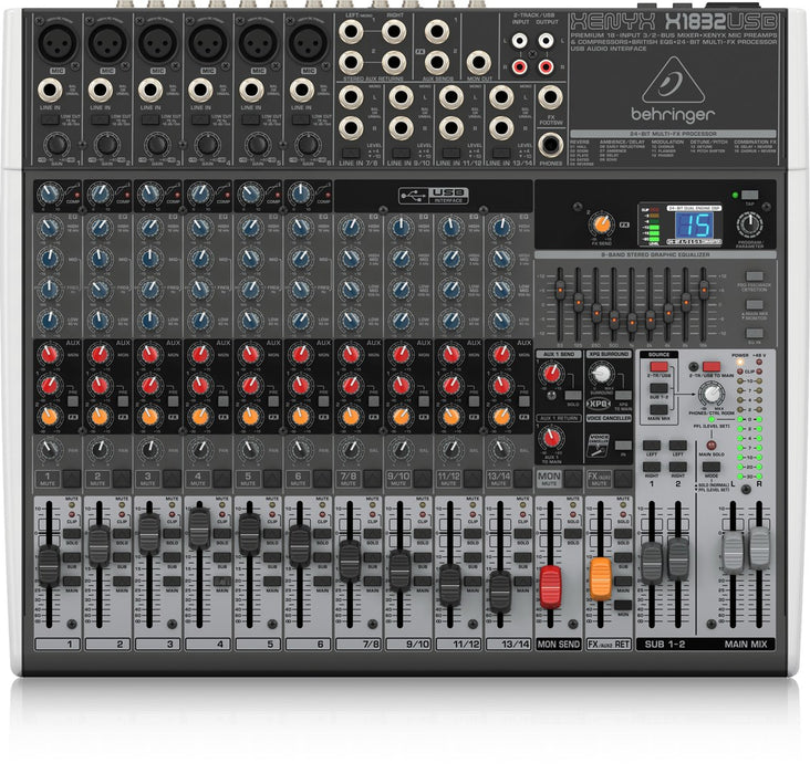 Аудио миксер Behringer X1832USB 18 канала