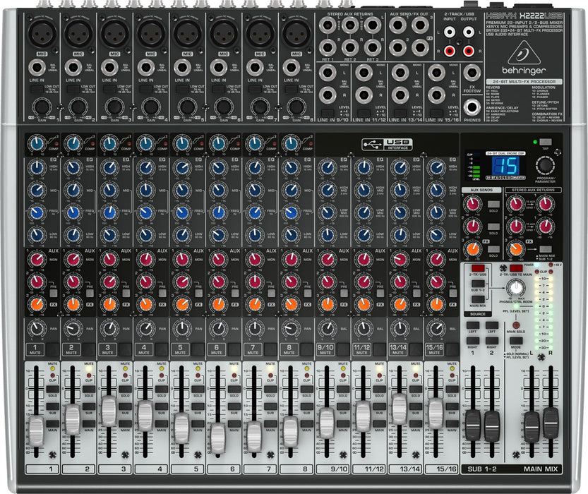 Behringer XENYX X2222USB 22 канала