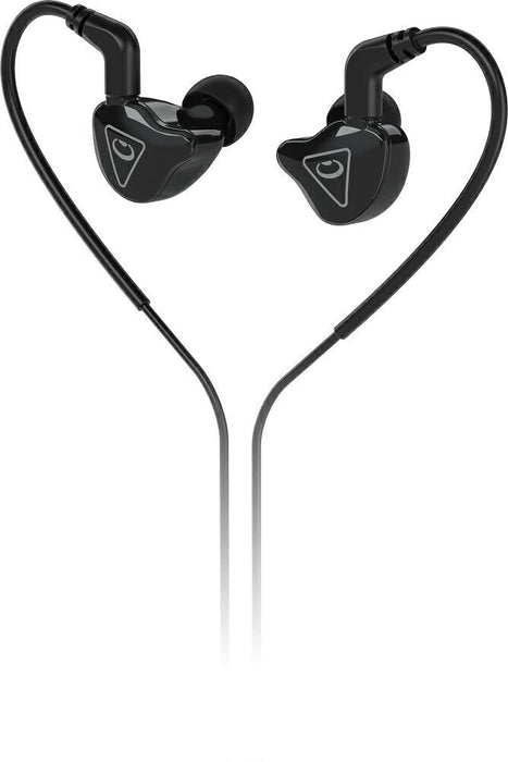 Behringer MO240 - 2-way in-ear headphones with MMCX connector - black