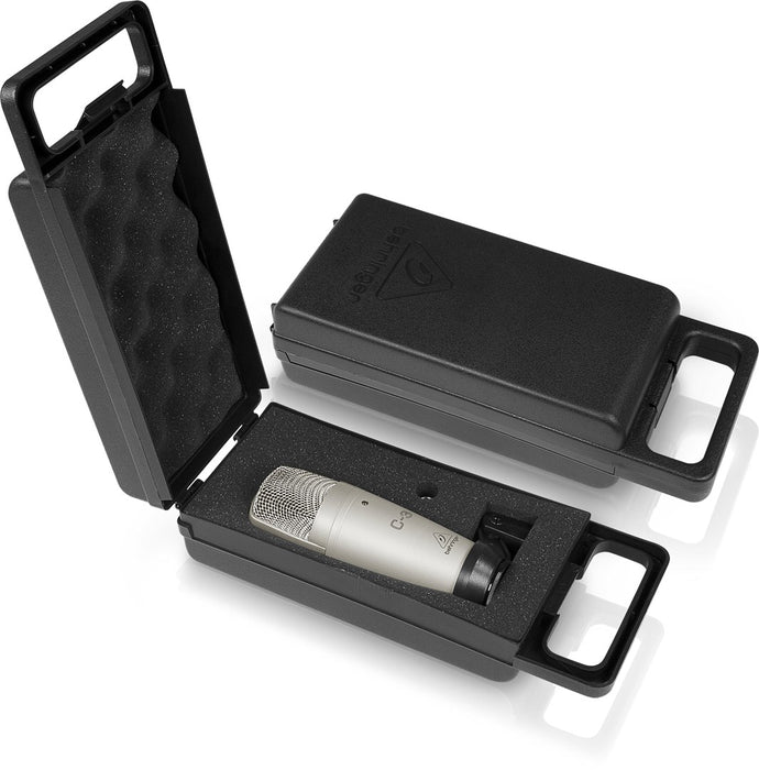 Микрофон Behringer C-3 Сребърен студиен микрофон