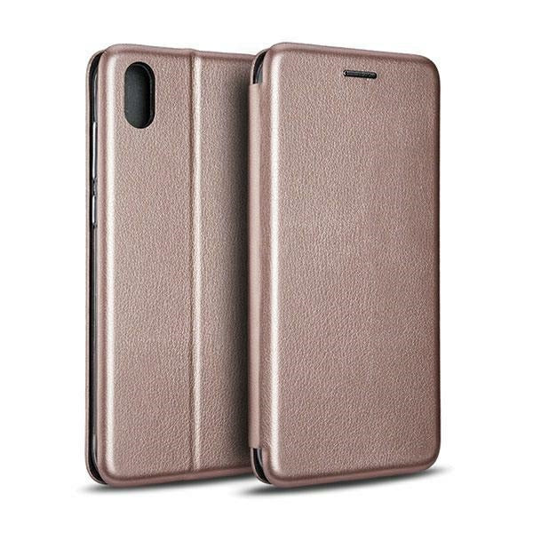 Калъф Beline Book Magnetic за Redmi 9A, розово-златен