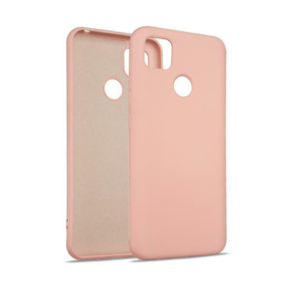 Силиконов калъф Beline Xiaomi за Redmi 9C, розово-златен