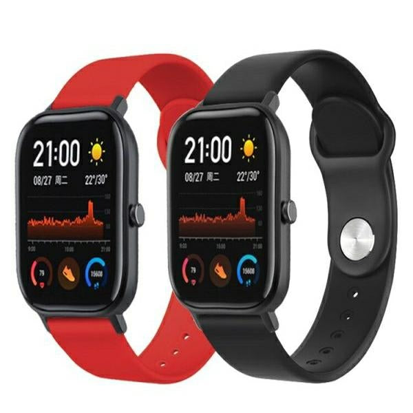 Каишка Beline Everydayczerwony за Watch, червена