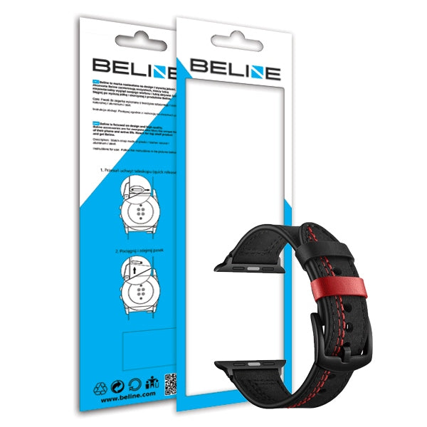 Каишка Beline Watch 22mm Casual, черна