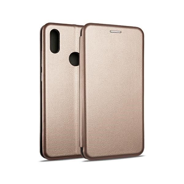Калъф Beline Book Magnetic за Realme 7 Pro, розово zlatен