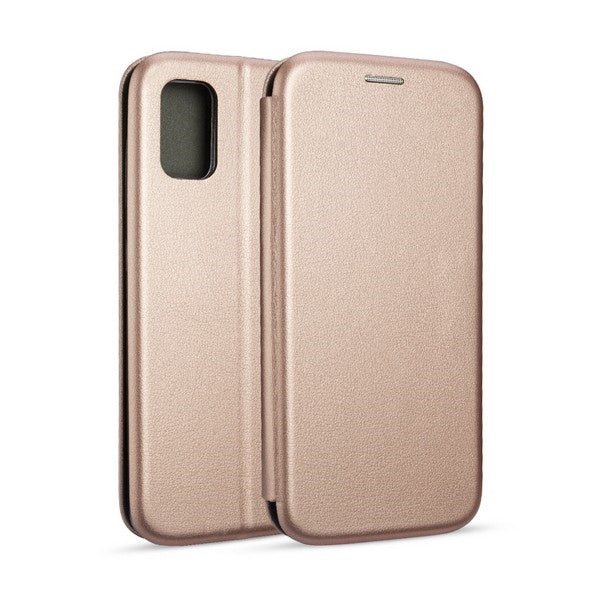 Калъф Beline Etui Book Magnetic за Samsung Galaxy A41/A4, розово-златен