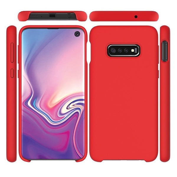 Силиконов калъф Beline Samsung S10 Plus, червен