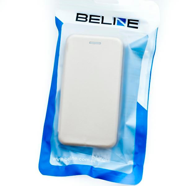 Кожен калъф Beline Book Magnetic за Xiaomi Redmi 11 Lite, златен