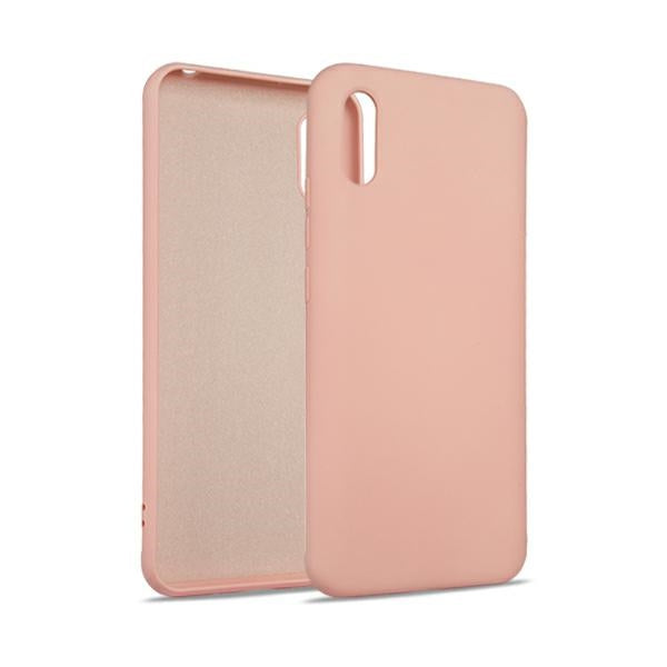 Силиконов калъф Beline Xiaomi за Redmi 10C, розово-златен