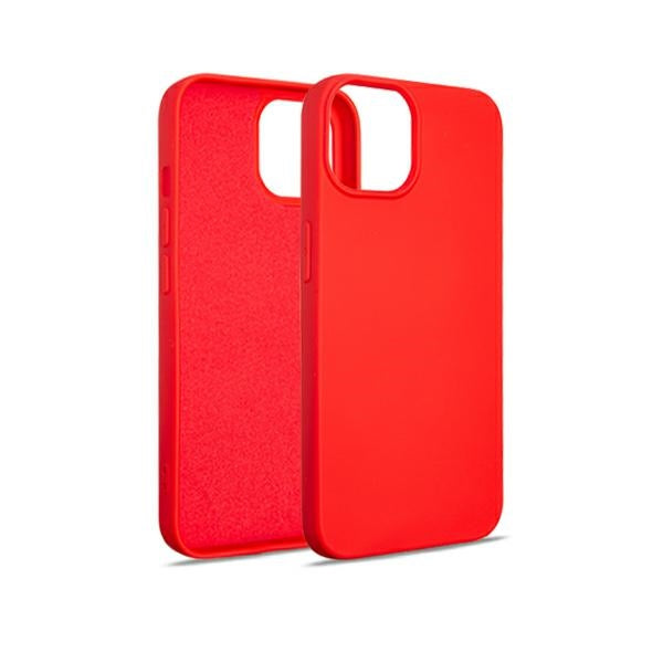 Силиконов калъф Beline за iPhone 14 / 136.1", червен