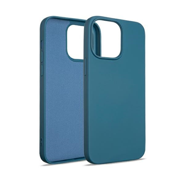 Силиконов калъф Beline за iPhone 14 Pro 6,7", син