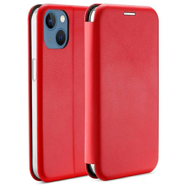 Калъф Beline Book Magnetic за iPhone 14 6,7", червен