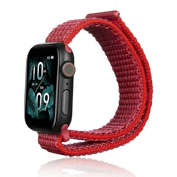 Каишка Beline Apple Watch Nylon42/45/45/49mm, червена