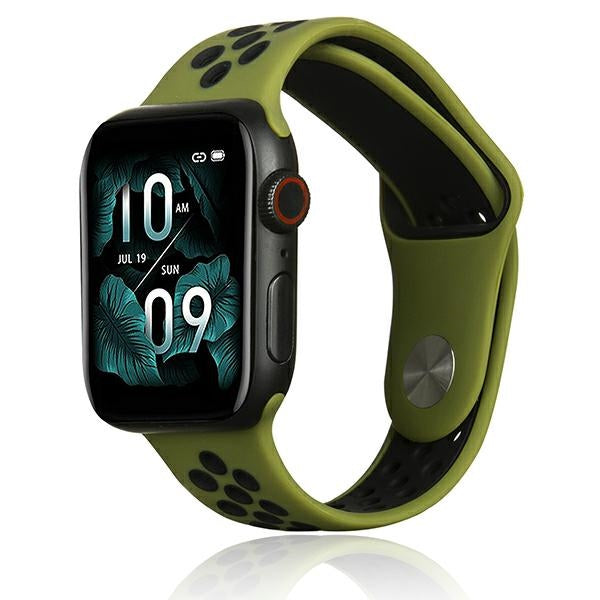 Каишка Beline Watch Sport M0/40 M1/M2, зелено-черна