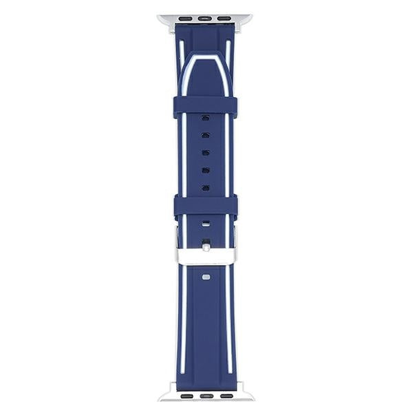 Каишка Beline Watch Solid M0 40 мм, тъмносиня/бяла