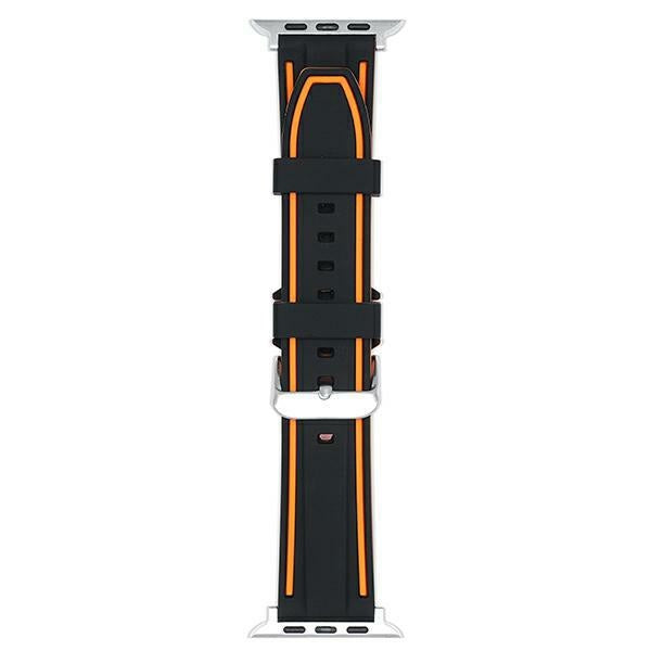 Каишка Beline Watch Solid M0 40 mm, оранжево-черна
