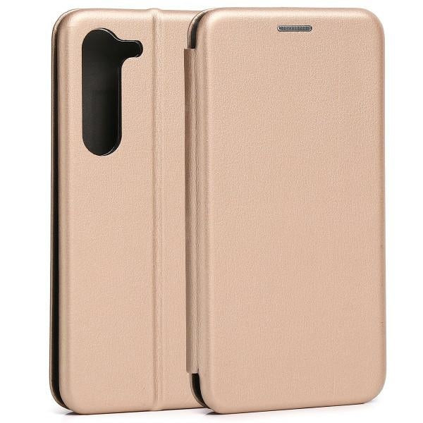 Калъф Beline Book Magnetic за Samsung Galaxy S23+, златен
