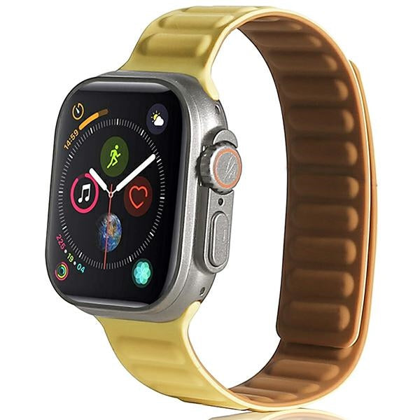 Каишка Beline Apple Watch Magnetic42/44/45/49mm, жълта
