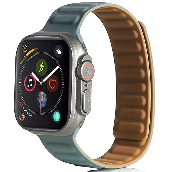Каишка Beline Apple Watch Magnetic42/44/45/49mm, зелена