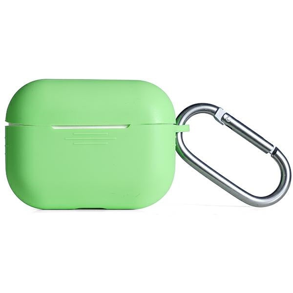 Силиконов калъф Beline за AirPods Pro, зелен
