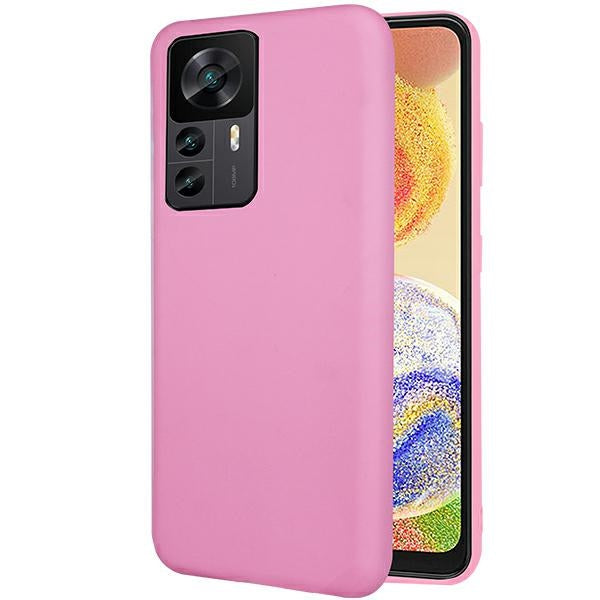 Силиконов калъф Beline Candy за iPhone 12, светлорозов
