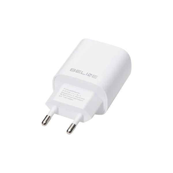 Зарядно Beline 20W USB-C PD 3.0, бяло