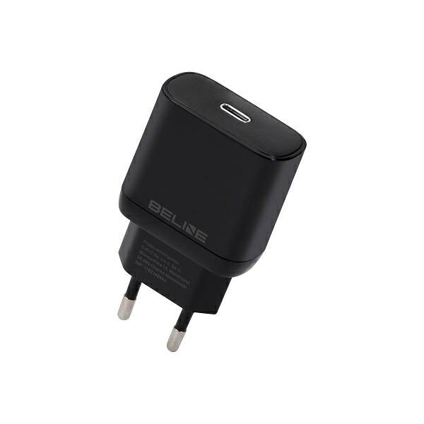 Зарядно Beline 25W GaN, черно (само глава) PD 3.0