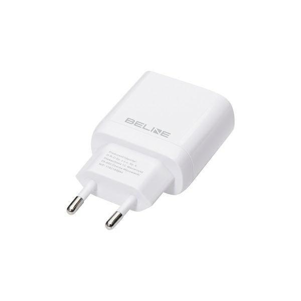 Зарядно Beline 30W USB-C PD 3.0 GaN, бяло (само глава)