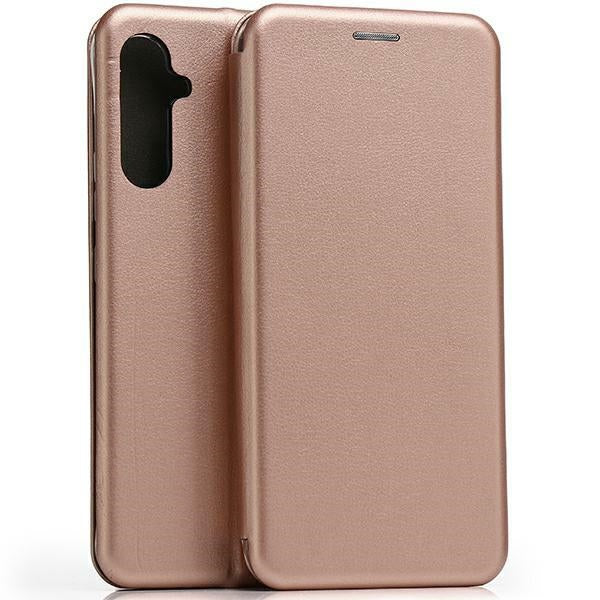 Калъф Beline Etui Book Magnetic за A34, розово-златен