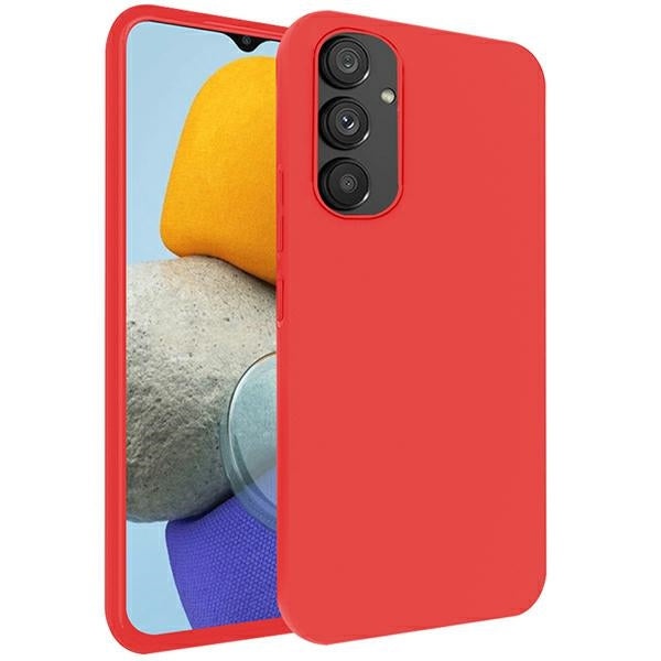 Силиконов калъф Beline Candy за Samsung Galaxy A34, червен