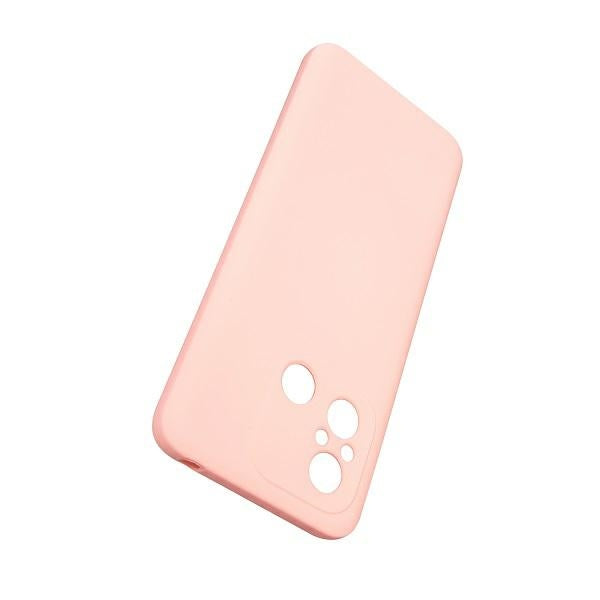 Силиконов калъф Beline Xiaomi за iPhone 12, розово-златен