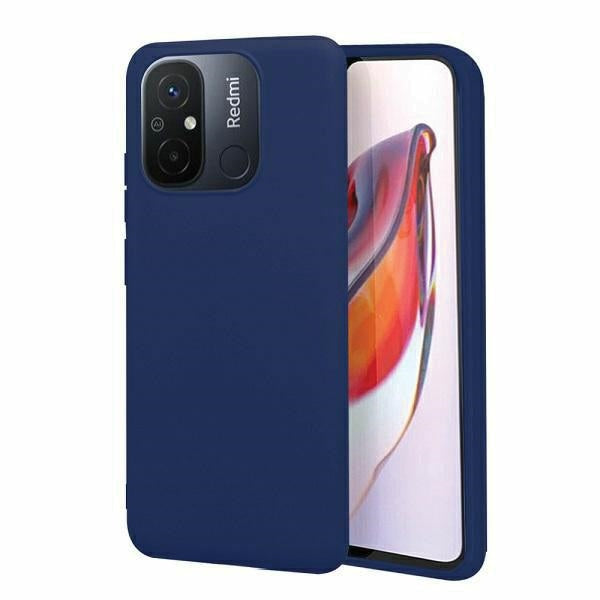 Силиконов калъф Beline Candy за Xiaomi 12Cgranatowy, тъмносин