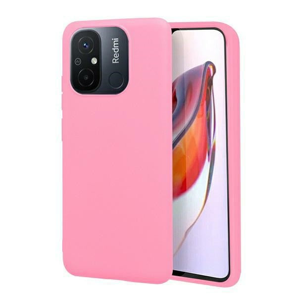 Силиконов калъф Beline Candy за Xiaomi 12C, светлорозов