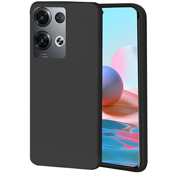 Силиконов калъф Beline Candy за Oppo Reno 8 Pro, черен