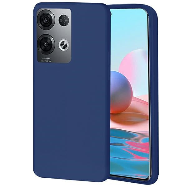 Калъф Beline Candy за Oppo Reno 8, морско синьо