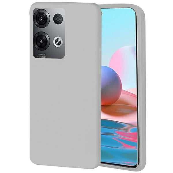 Силиконов калъф Beline Candy за Oppo Reno 8, прозрачен