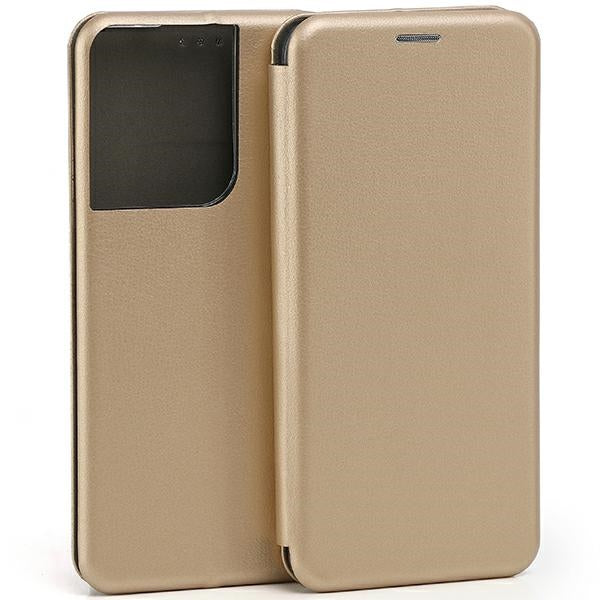 Калъф Beline Book Magnetic за Oppo Reno 8, златен