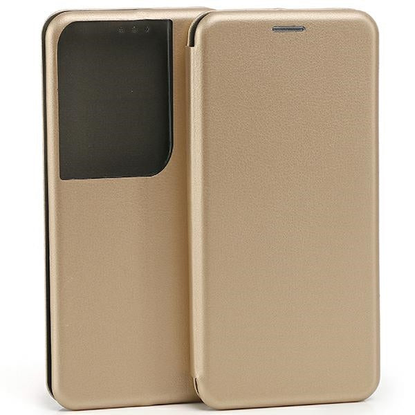 Калъф Beline Book Magnetic за Oppo Reno8, златен