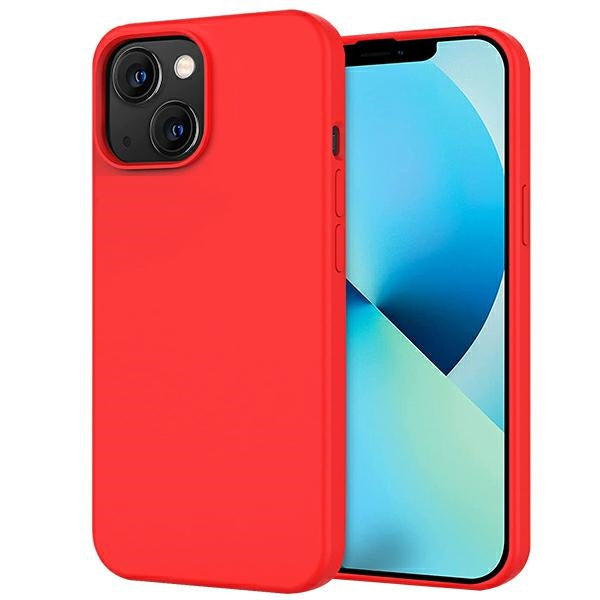 Силиконов калъф Beline Candy за iPhone 15 6.1", червен
