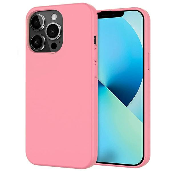 Силиконов калъф Beline Candy за iPhone 15 Pro 6,1", светлорозов