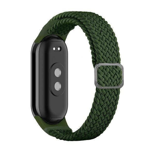 Каишка Beline Textile за Mi Band 10/9/8, зелена