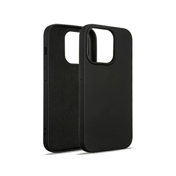 Силиконов калъф Beline за iPhone 15 Pro 6,1", черен