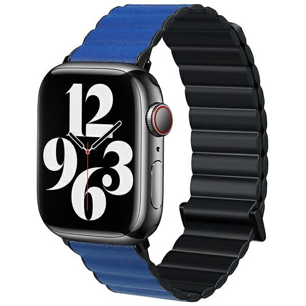 Beline каишка Magnetic за Watch 44/45 mm, черна/синя