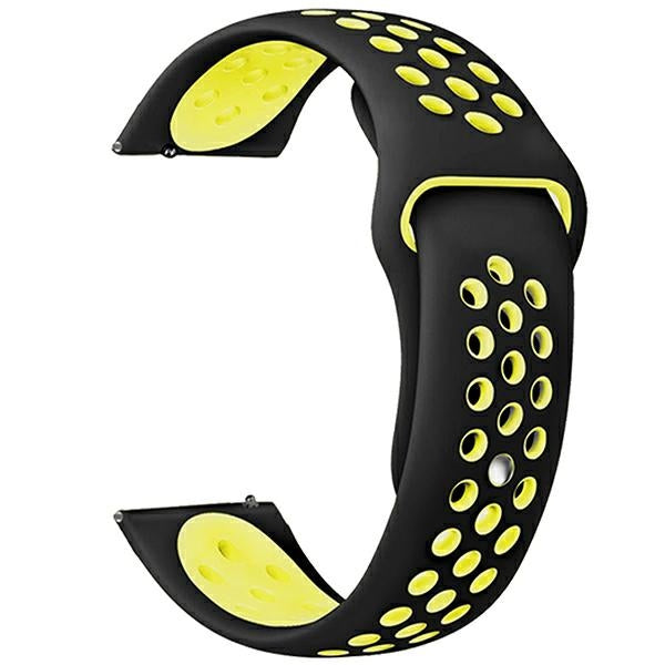 Каишка Beline Watch Sport Silicone за Smartwatch, черно-жълта