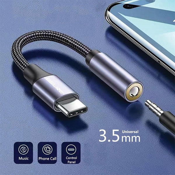 Адаптер Beline USB-C/Jack 3,5mm