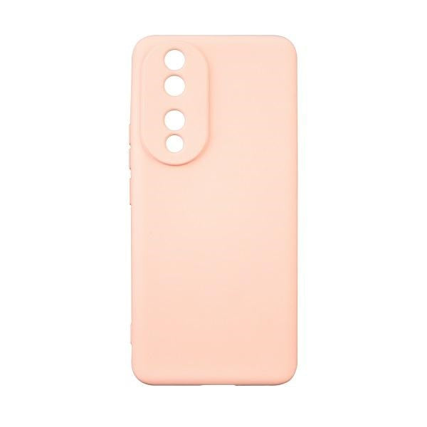 Силиконов калъф Beline за Honor 90, розово-златен