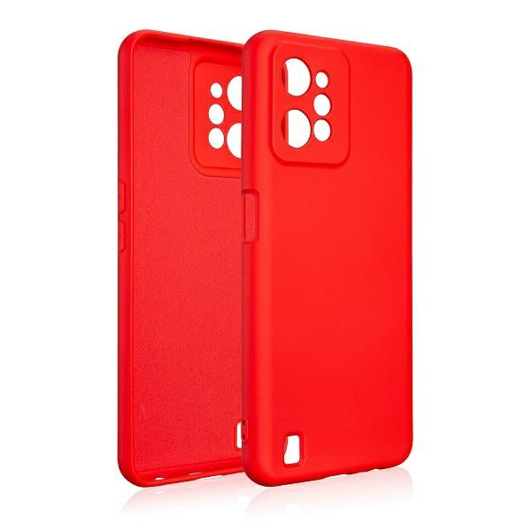Силиконов калъф Beline за Realme C31, червен